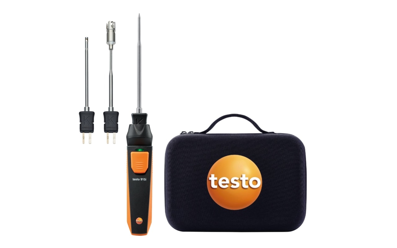 Testo 0563 5915 915i - Thermometer with temperature probes and smartphone control