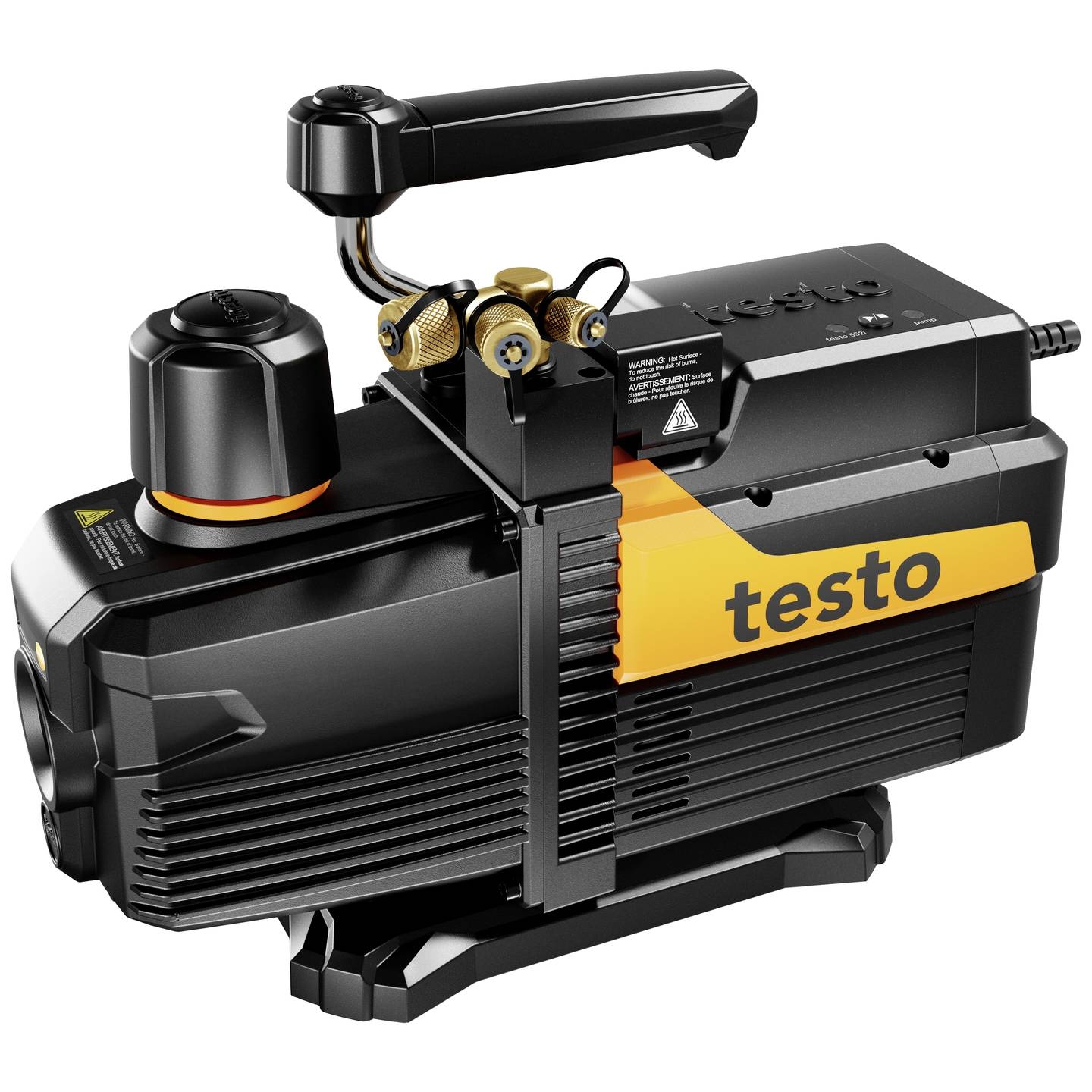 Testo 0564 5653 565i - Vacuum pump for automated vacuuming with integrated stand time test, 10 CFM (283 l/min)