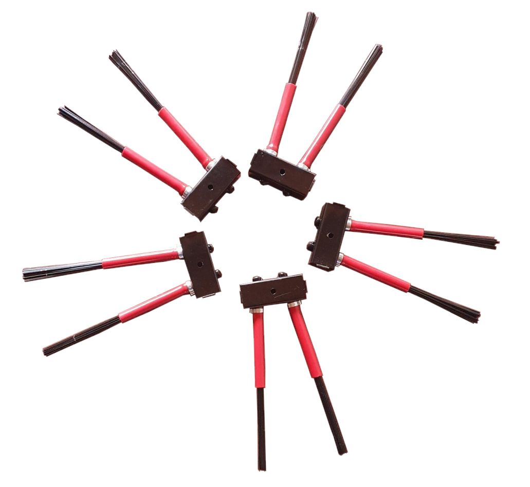 Tielbürger AD-480-031TS Steel wire brush set for HW50 5x2 