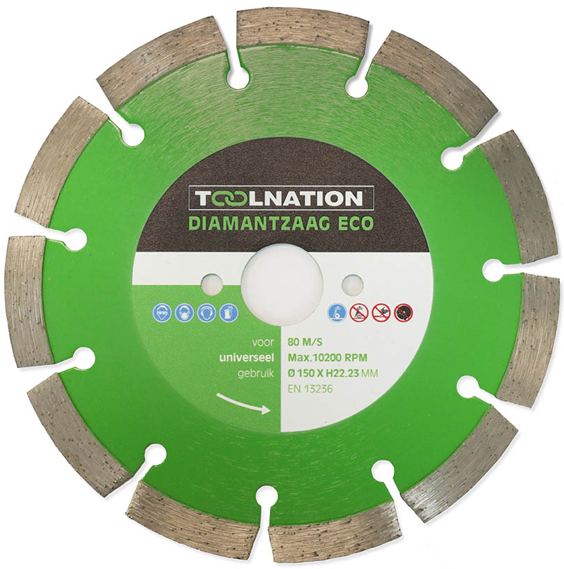 Toolnation NSUE1509TN Diamond Saw Blade 150 mm ECO