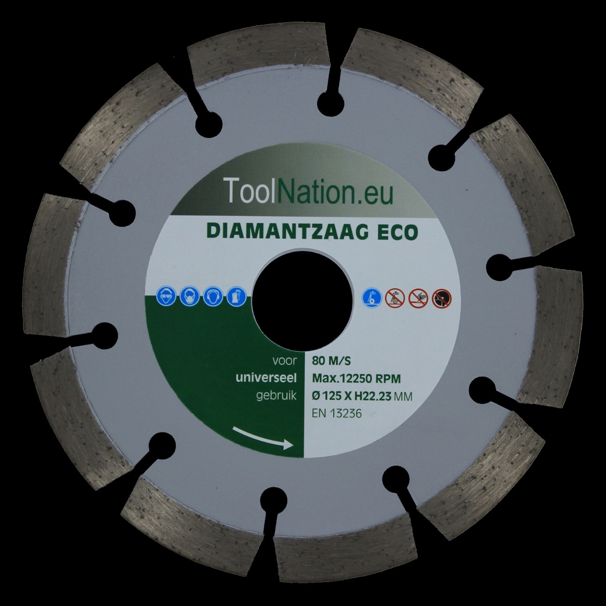 Toolnation NSUE1253TN Diamond saw blade 125mm ECO