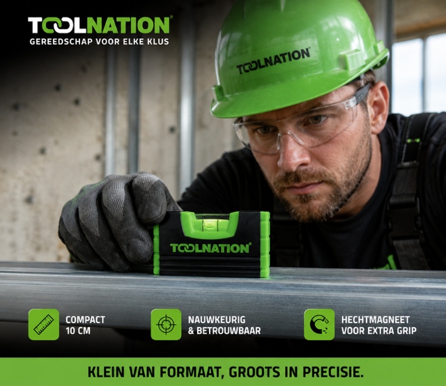 Toolnation TNLEVEL10 Spirit Level 10 cm