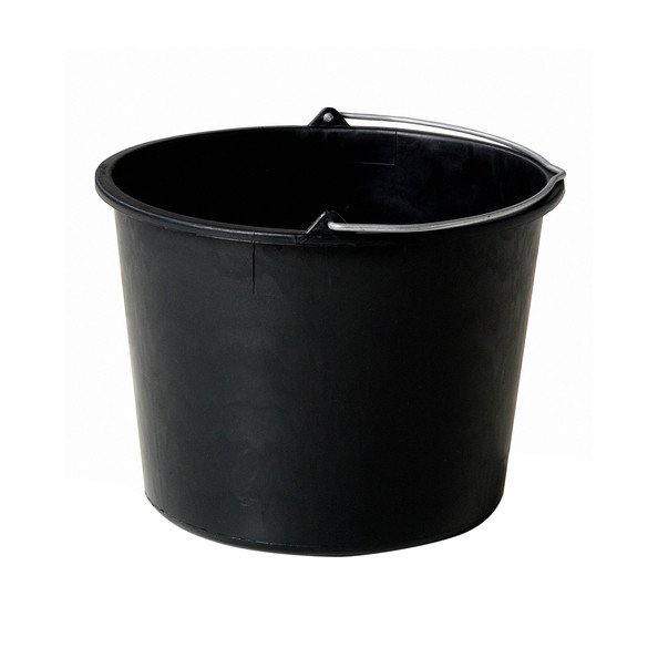 Gripline 0238.00001 GRIPLINE-D 12 L Bucket black, button handle, L-scala