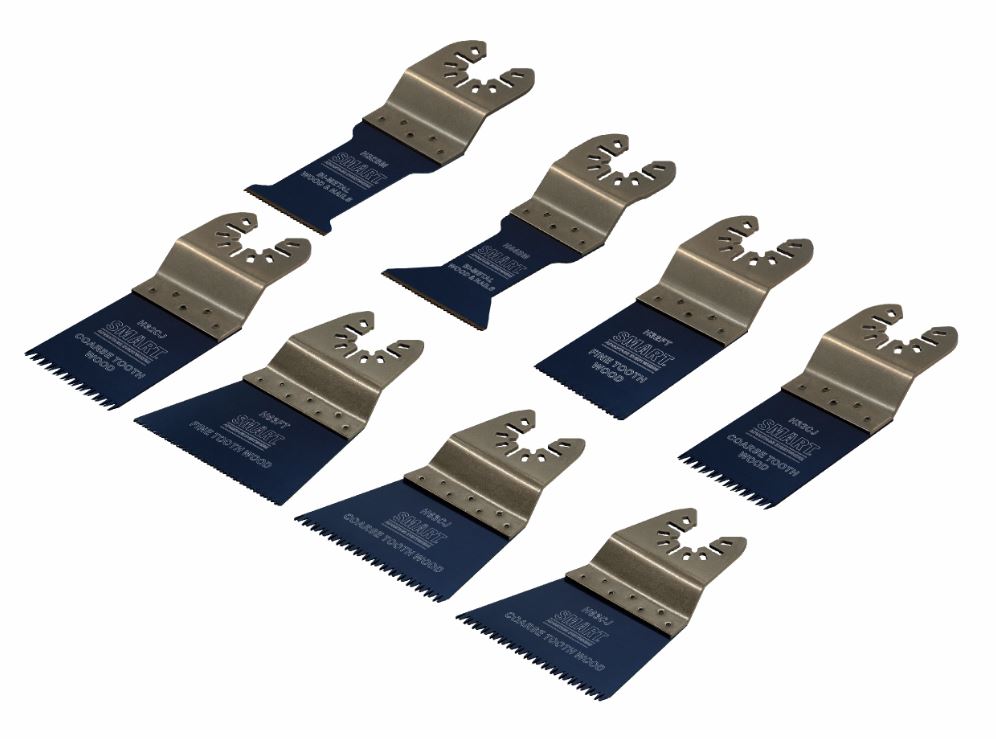 Toolnation H8MAK-LB UN TRA 8pcs Multi-tool saw blades assortment