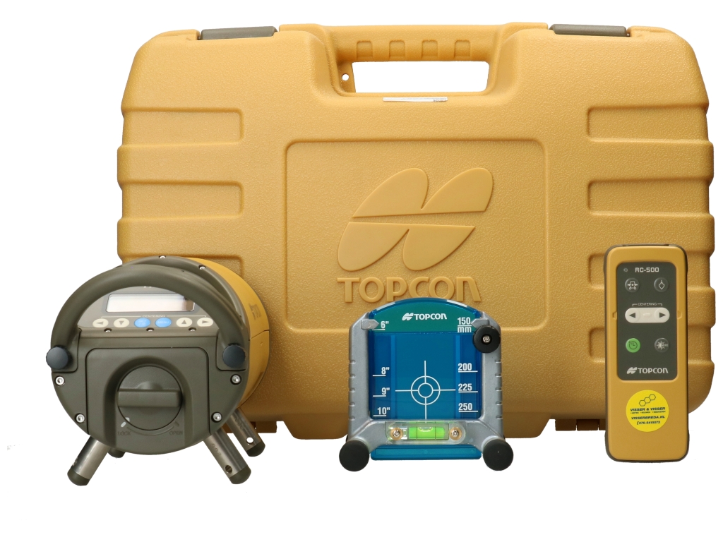 Topcon H6016 TP-L6WG Sewer laser green beam with RC-500 remote control
