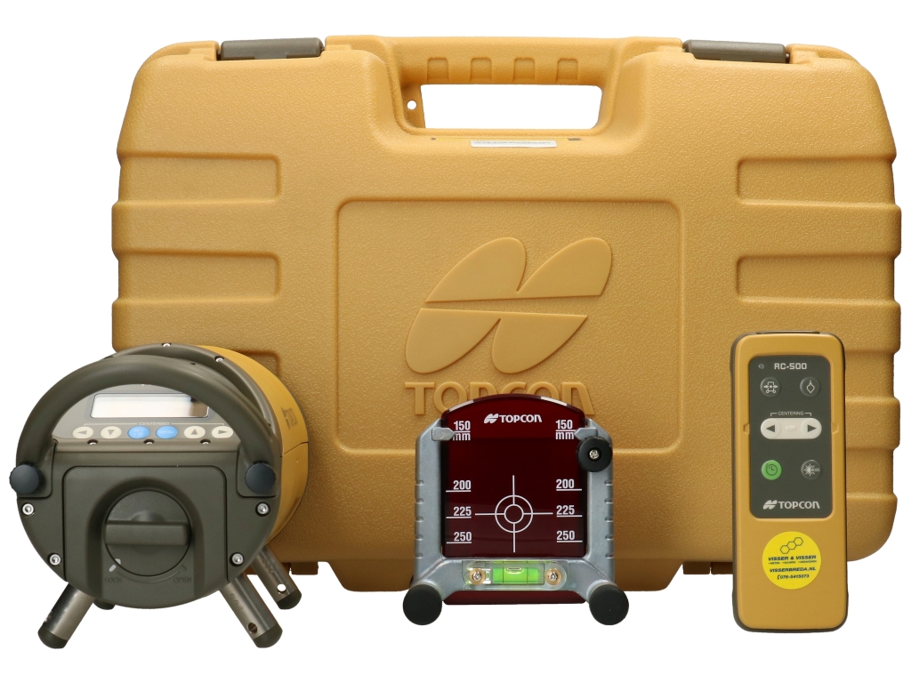 Topcon H6025 TP-L6WB Sewer laser Red beam with RC-500 remote control