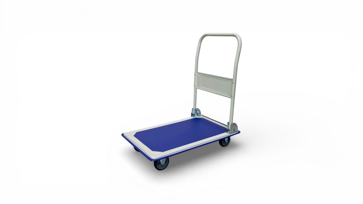 Tretal 202.019 Push trolley 740 x 480 mm with folding push bar