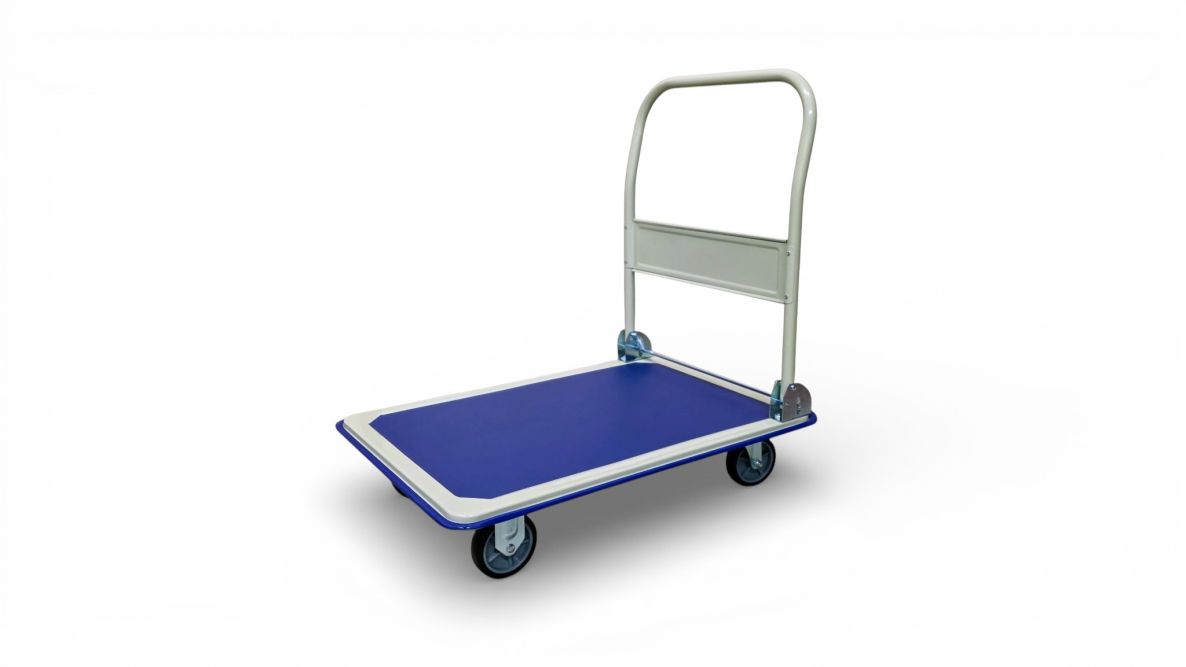 Tretal 202.020 Push trolley 900 x 600 mm with folding push bar