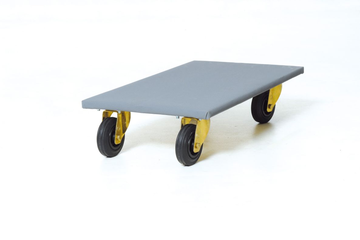 Tretal 212.773 Furniture roller 600 x 300 mm with 4 rubber swivel casters