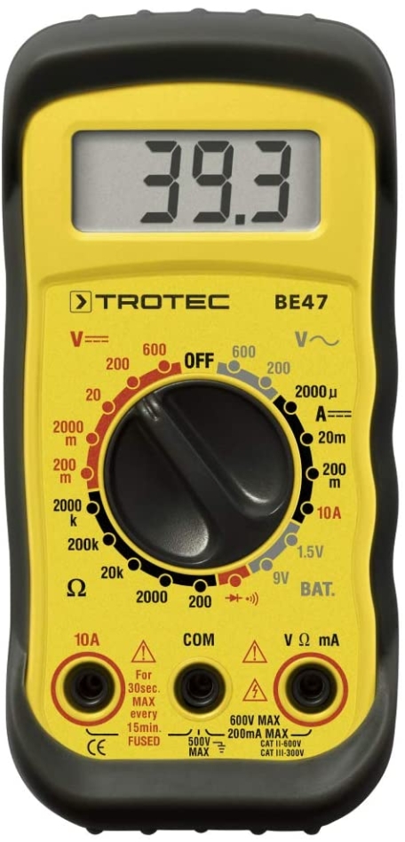 Trotec 3510205247 BE47 multimeter