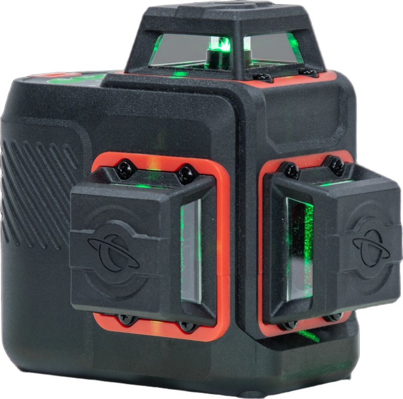 Futech 026.3DG Brave Green battery cross line laser 3D incl. battery and charger in box