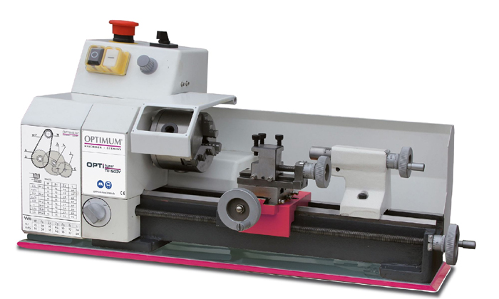 Optimum 713420260 Optiturn TU1503V Lathe 230 Volt Vario