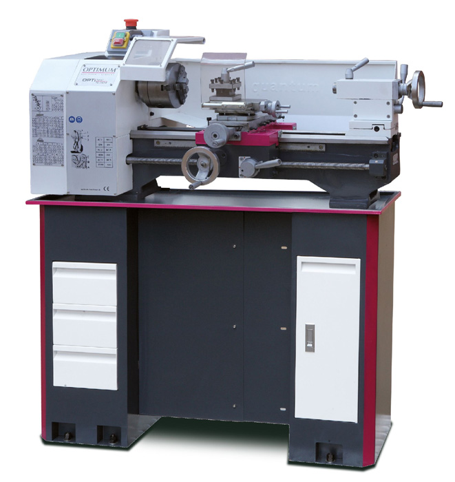 Optimum 713420320 Optiturn TU2304 Lathe 230 Volt