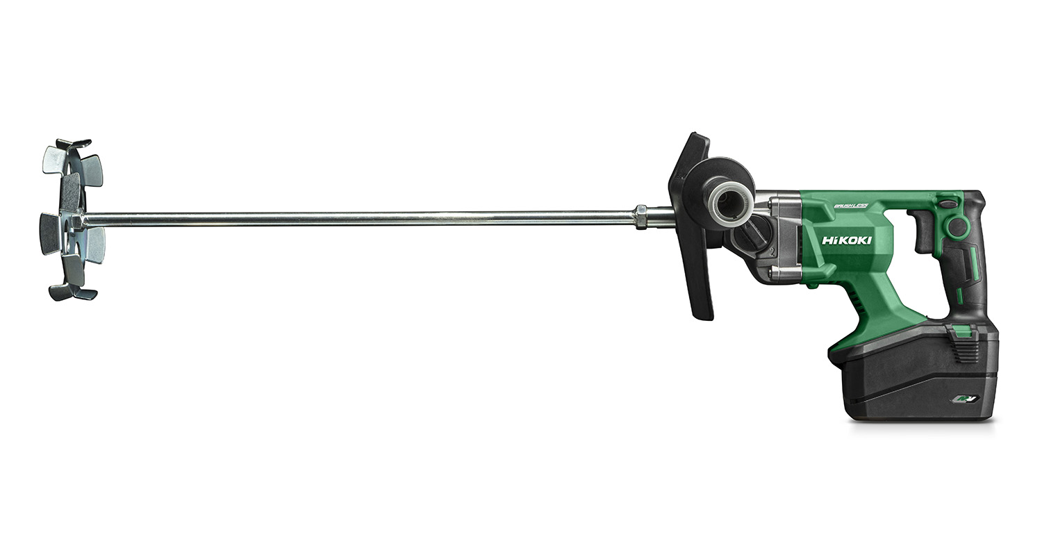 HiKOKI UM36DAWBZ Cordless Mixer 200mm 36V 2.5Ah Li-Ion in box