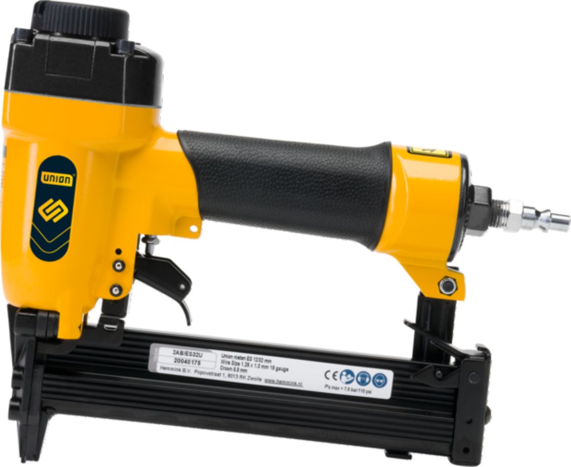 Union 2AB/ES32U Pneumatic stapler for ES staples 12-32mm