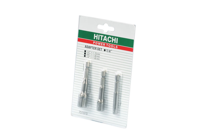 HiKOKI Accessories 751970 Adapter set for sockets 1/4-3/8"-1/2
