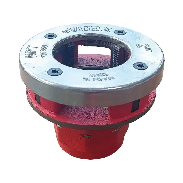 VIRAX 136344 Full thread cutting head with blades 1 inch