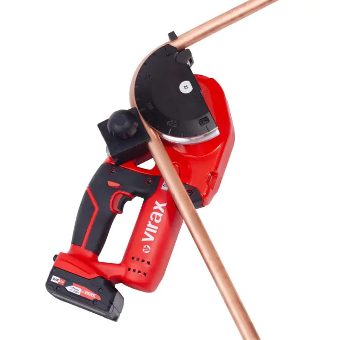 VIRAX 251774 Ministem Compact Battery Bender 18V 2.0 Ah - 14-16-18-22mm