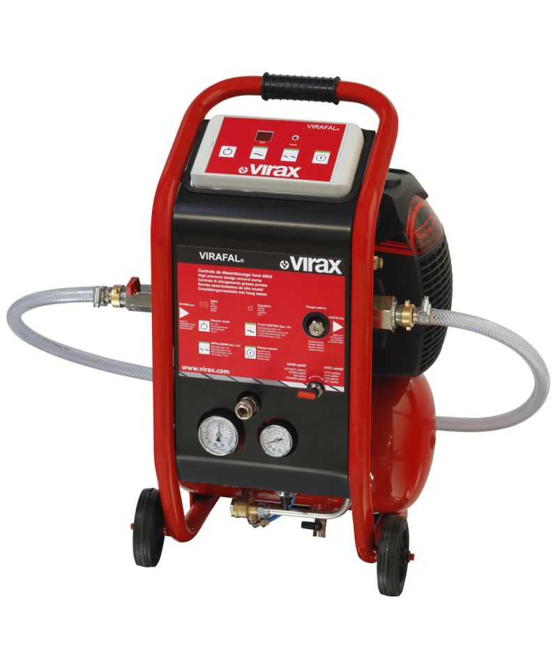 VIRAX 295053 Virafal sludge removal plant Kit with injector, reducing valve and handle