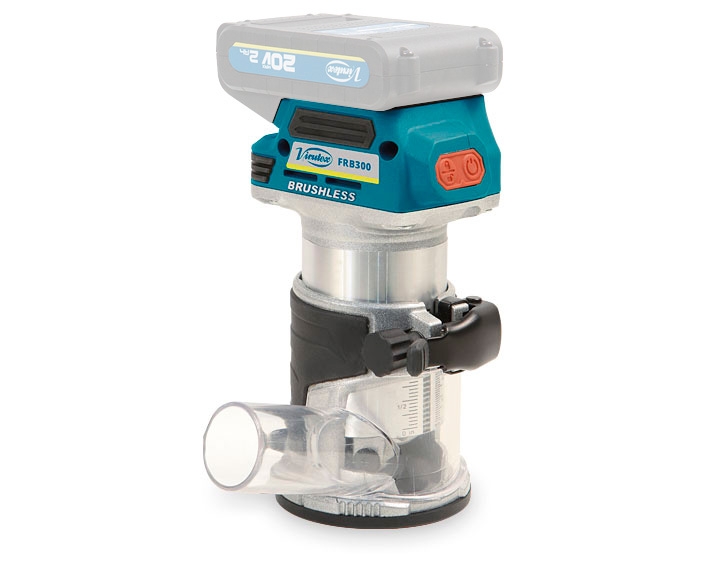 Virutex 3000100 FRB300 Accu Edge router 20V excl. batteries and charger