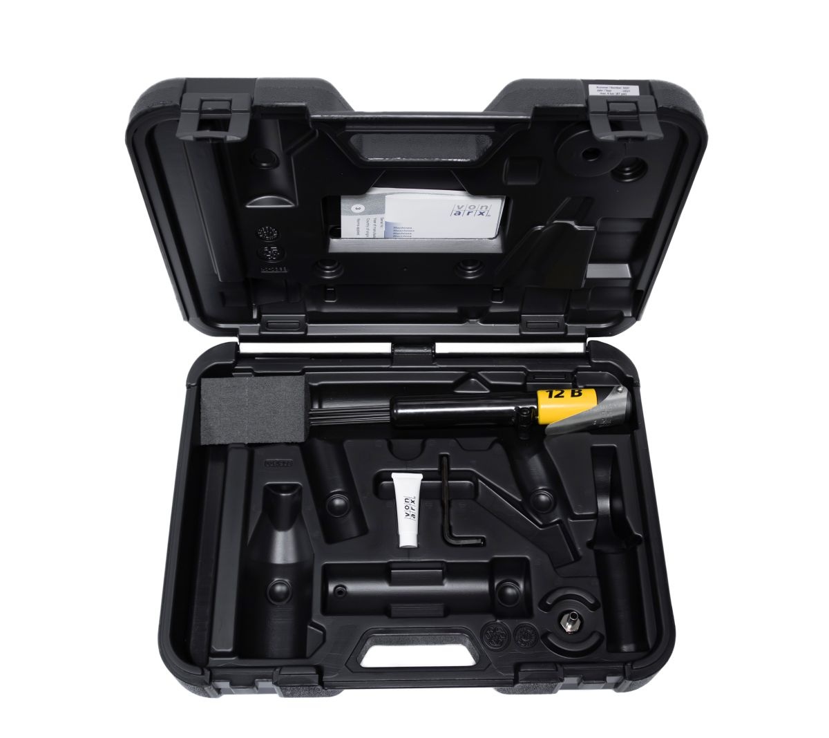 Von Arx VA700268 12-B Pneumatic Needle Chisel Set with 3 mm Pointed Needles + Chisel Set