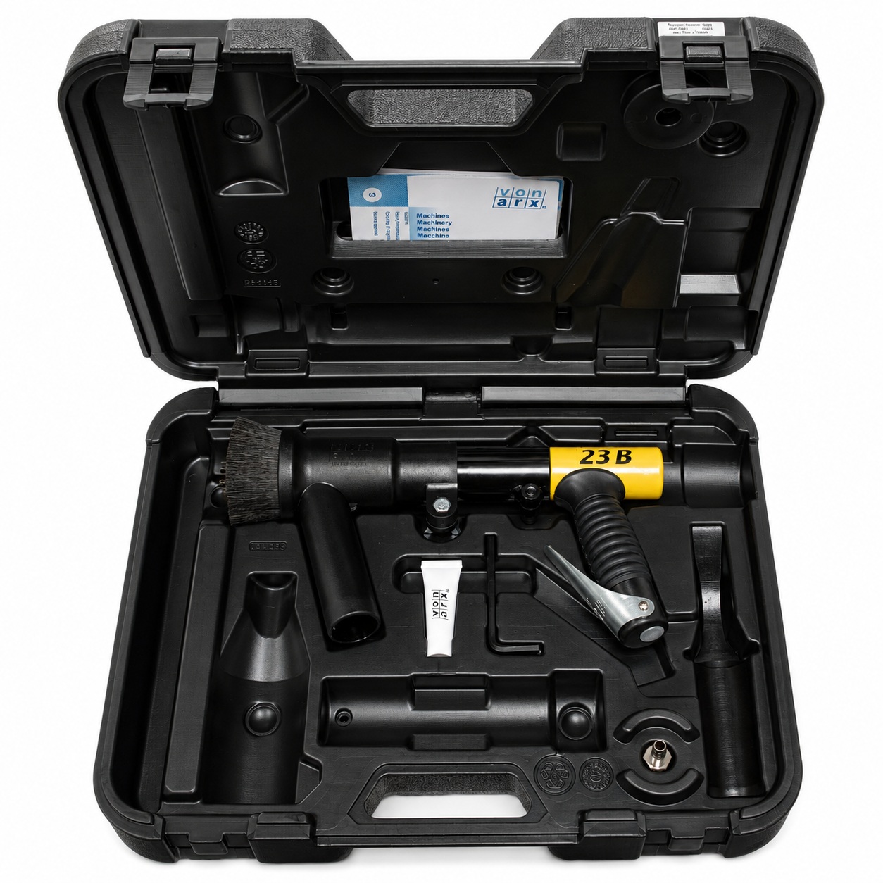 Von Arx VA700313 23-B Pneumatic Needle Hammer with 4 mm pointed needles