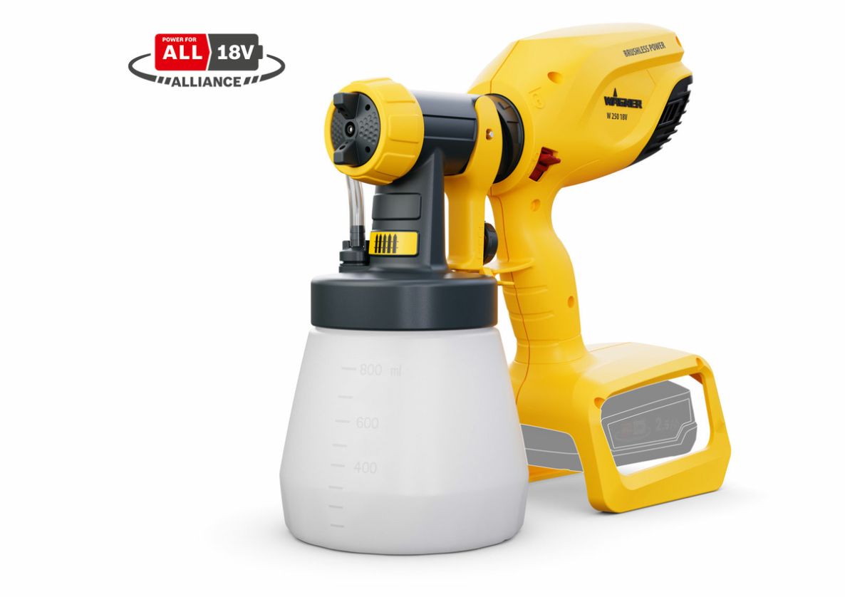 Wagner 2457703 Flexio W 250 Paint sprayer 18V excl. Battery and charger