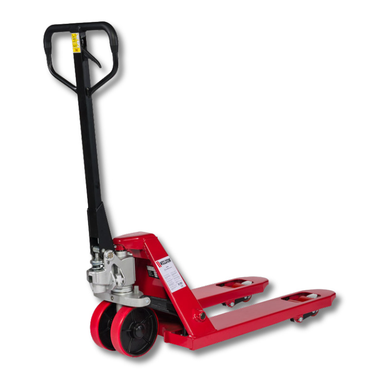 Weldon QPE100 QUALITY series Pallet truck short 2500kg PU steering wheels single poly 1000x540mm