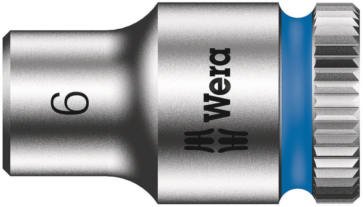 Wera 05003505001 8790 HMA Zyklop Socket head with 1/4" drive, 6 x 23 mm
