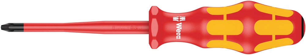 Wera 05006461001 165 iS PZ VDE insulated screwdriver Pozidriv, blade with reduced diameter, PZ 2 x 100 mm