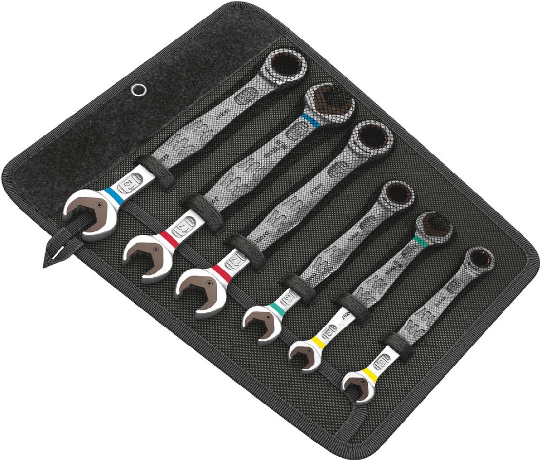 Wera 05020022001 Joker dual-purpose Open-end & Combination spanners set, 6 pcs.