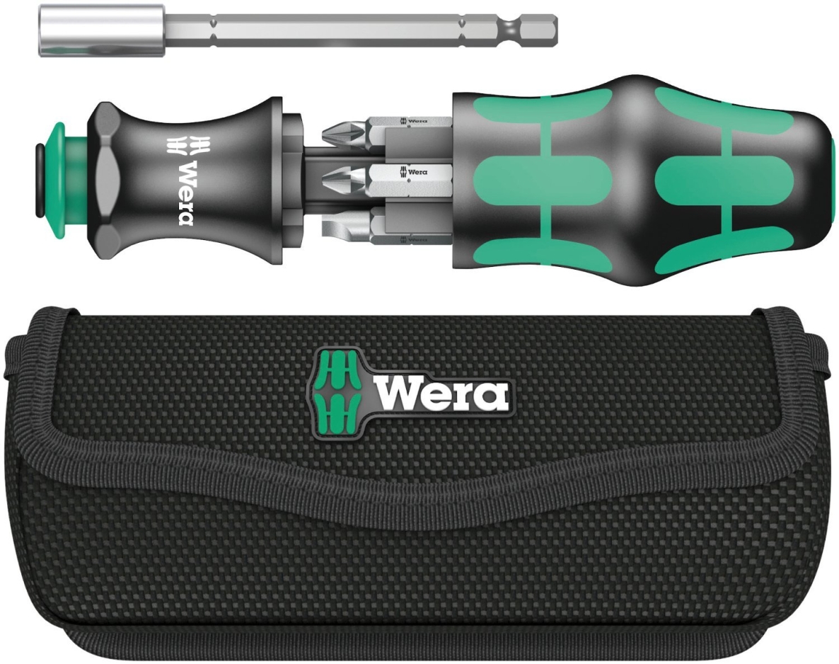 Wera 05134491001 Kraftform Kompakt 28 hand-held Bit holder with bit depository, with case