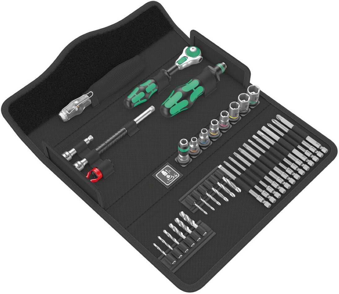 Wera 05135928001 Kraftform Compact M 1 Metal tool set, 39 pcs. in case