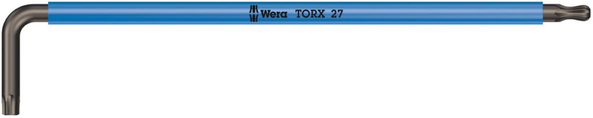 Wera 05024487001 967 SPKXL TORX® Multicolour Allen key, long, TX 27 x 172 mm