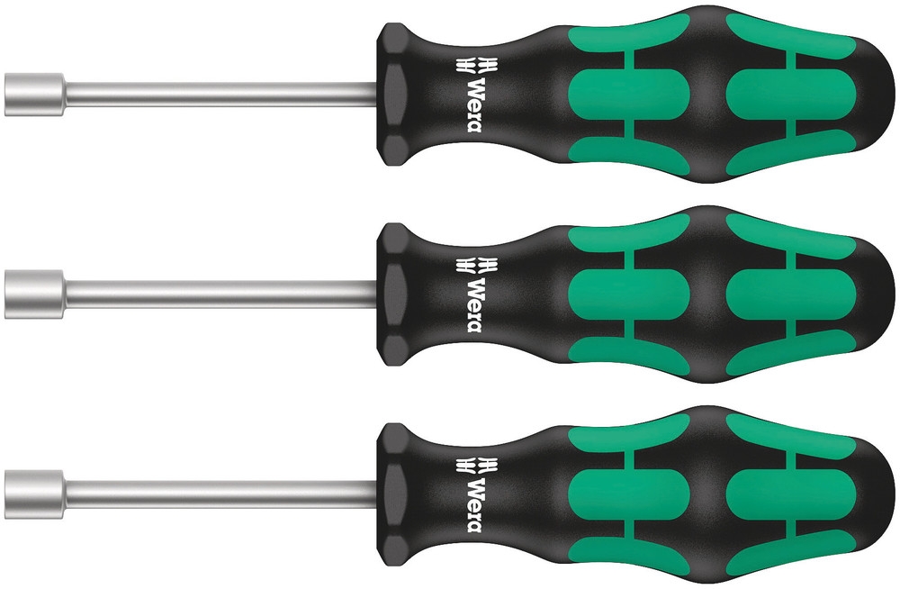 Wera 05134275001 395 HO/3 Socket head screwdriver set, sanitary, 3-part