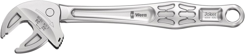 Wera 05020102001 6004 Joker XXL Adjustable Spanner, 24-32 x 322 mm