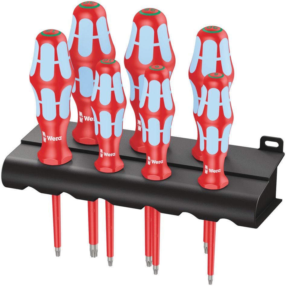 Wera 05022767001 3167 i/7 TORX® screwdriver set, stainless steel + holder, 7-parts