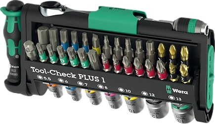 Wera 5049055001 Tool-Check PLUS 1 Tool set 39-piece