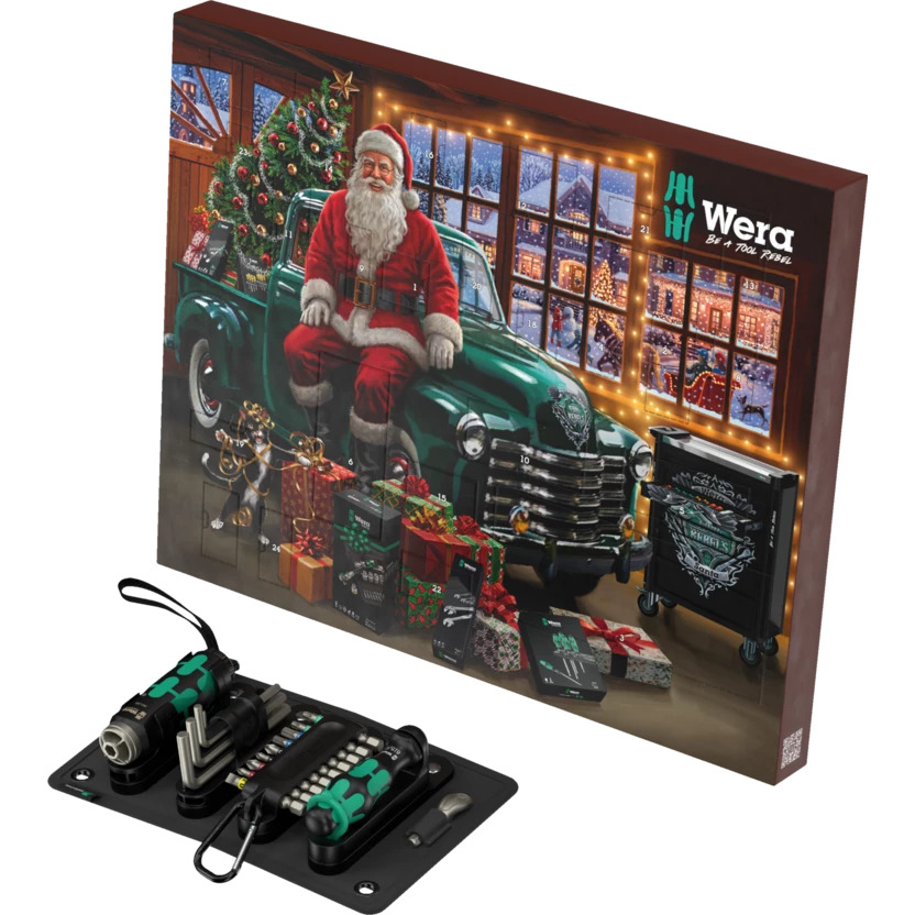 Wera 82136614 24-Piece Advent Calendar 2026