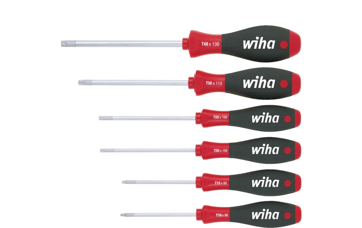 Wiha 07155 362K6SO Screwdriver set SoftFinish Torx 6-piece