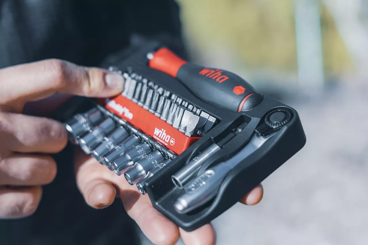 Wiha 46960 ProBuddy Evo Bit and socket wrench set 40-piece
