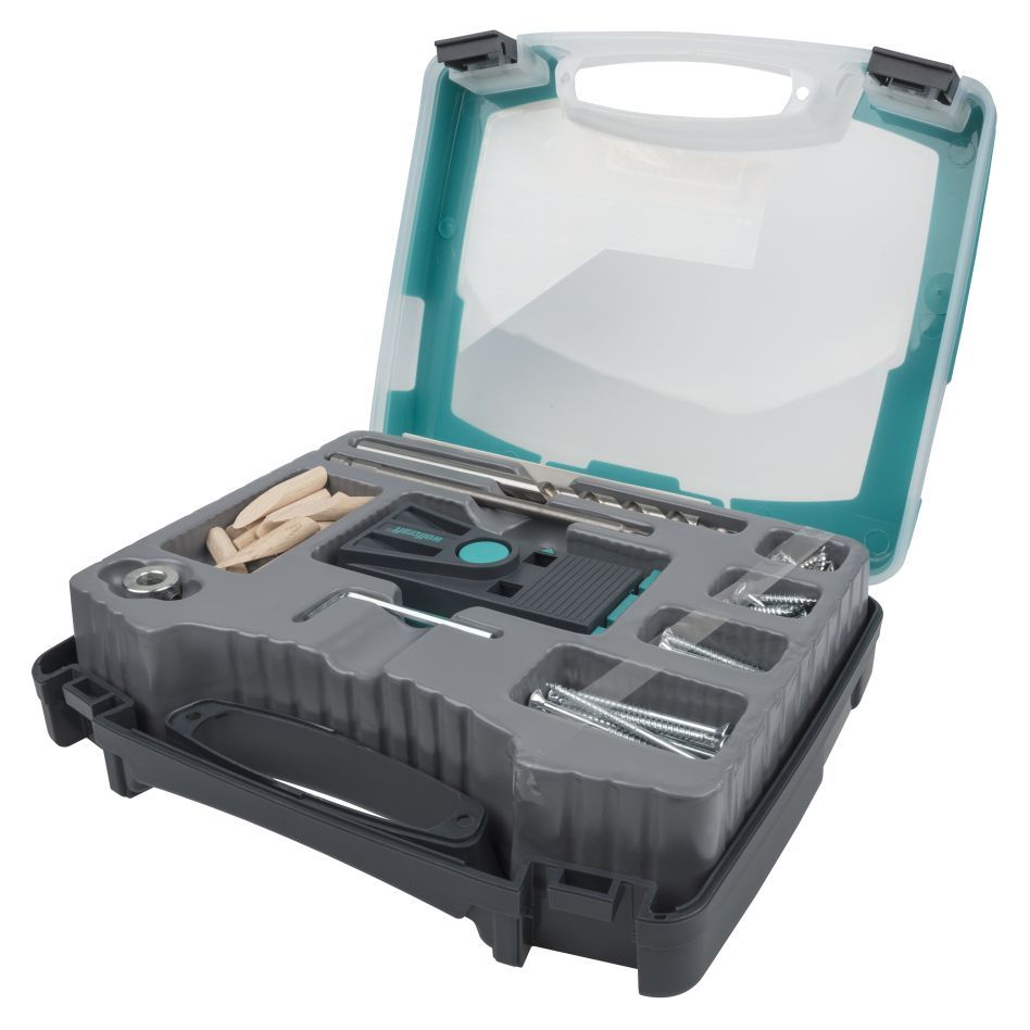 Wolfcraft 4642100 Angle connector set TX, 54-piece.