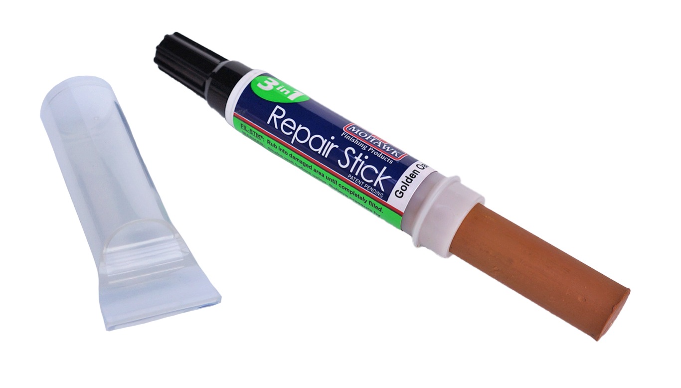 Wood Repair WRE-80502 3-in-1 Mohawk repair stick Golden Oak