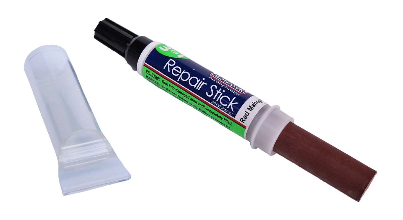 Wood Repair WRE-80509 3-in-1 Mohawk repair stick Red Mahogany
