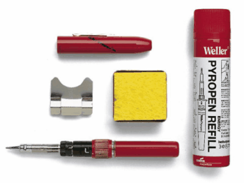 Weller T0051606599 Cordless gas soldering iron with temperature control. Independent of the mains.