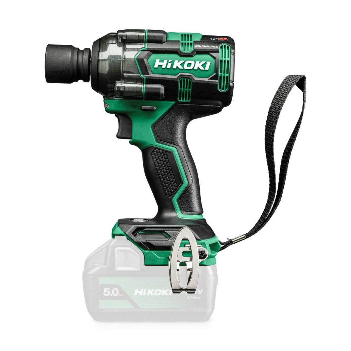 HiKOKI WR18DHW2Z Impact wrench 18V excl. batteries and charger in Hikoki System Case II