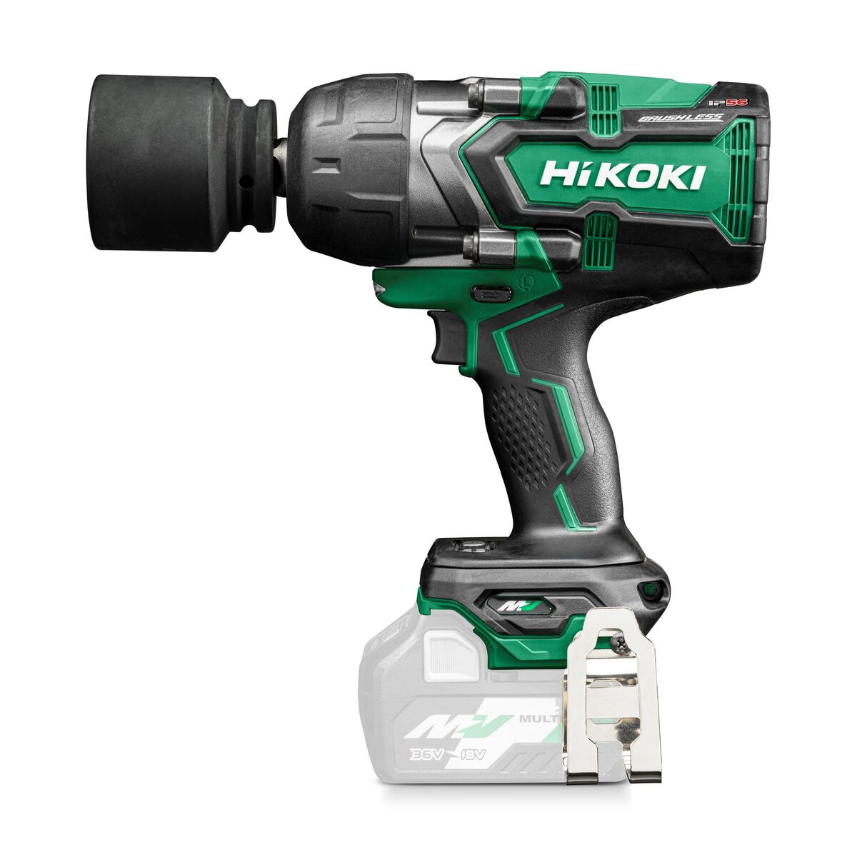 HiKOKI WR36DFW2Z Multivolt Cordless Impact Wrench 3/4" 36V excl. batteries and charger in HSC III case