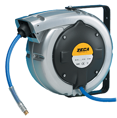 Zeca 10000320 800.015 813/8/S Hose reel for compressed air and water 12 mtr.