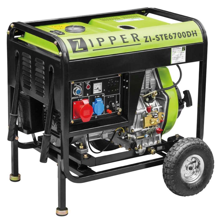 Zipper ZI-STE6700DH Generator 6500 Watts