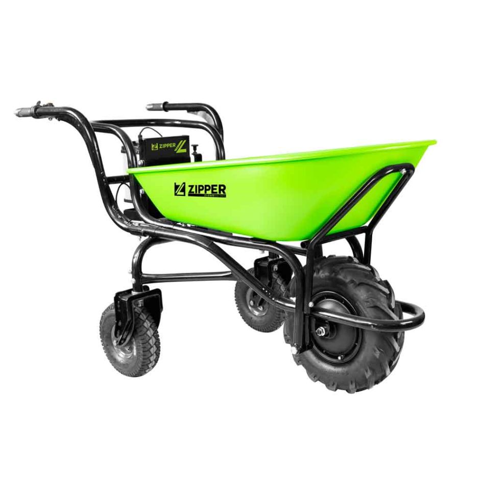 Zipper ZI-EWB150-100L Battery wheelbarrow 40V 6.0 Ah Li-ion